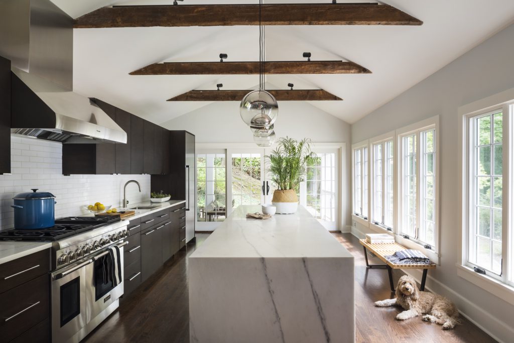 View of Kitchen Transformation