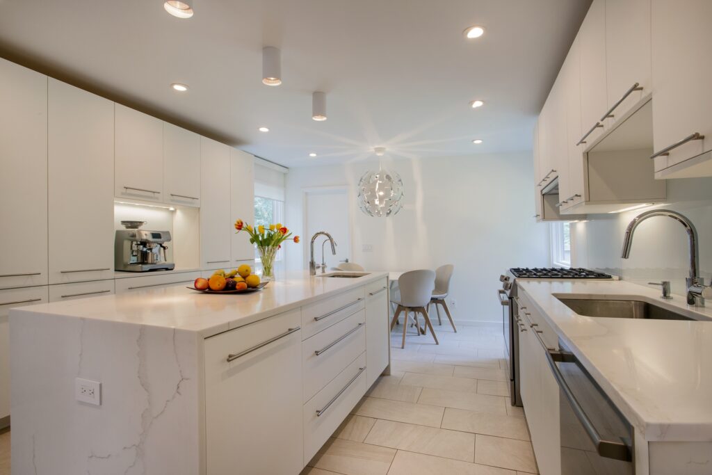 View of Scarsdale Modern Kitchen