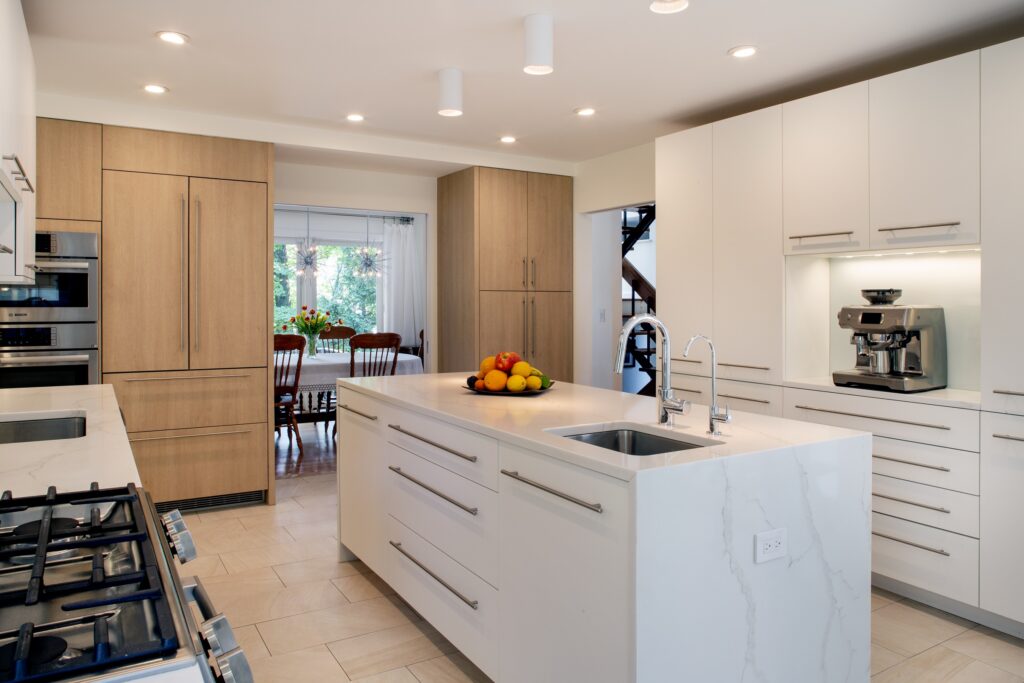 View of Scarsdale Modern Kitchen